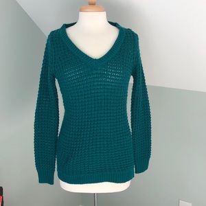 Teal sweater